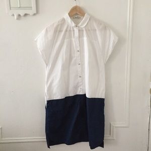 Madewell colorblocked dress